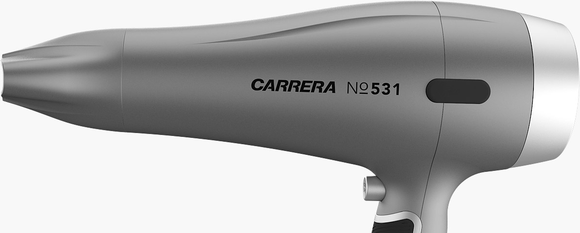 CARRERA №531 Ion Hair Dryer side view