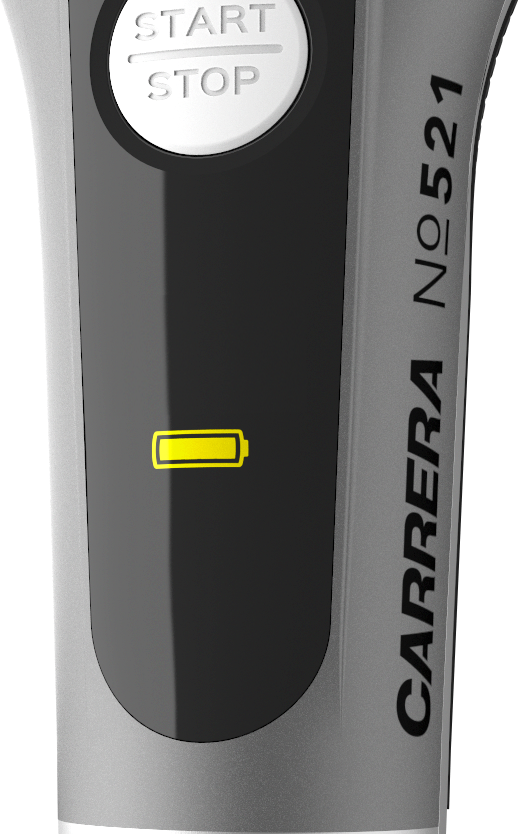 CARRERA №521 Shaver digital LED display and lithium high performance battery