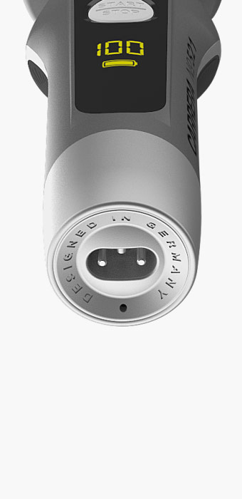 CARRERA №521 Shaver battery operation