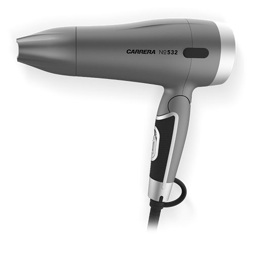 CARRERA №532 Hair Dryer foldable side view