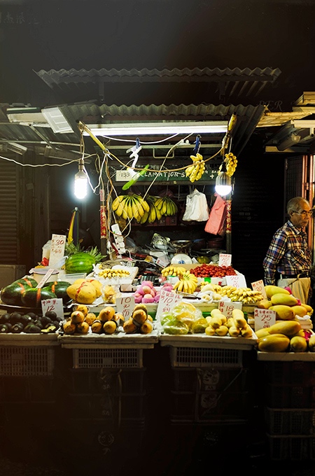 asiatisches Obst