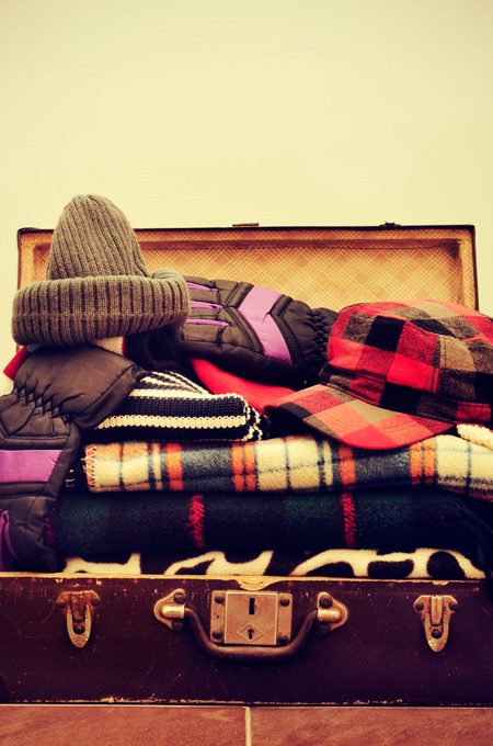 Koffer packen Weihnachtsferien, Winterferien