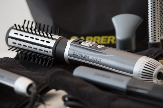 Warmluftbürste Locken