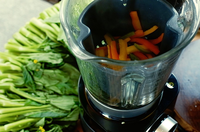 steam paprika blender