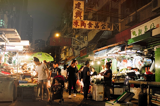 Hongkong market