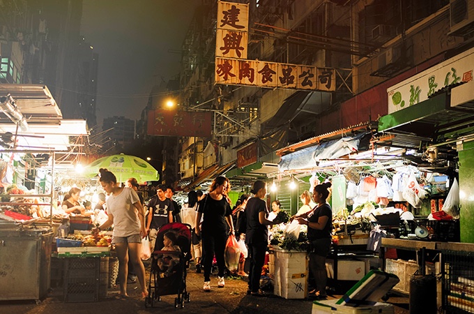 Hongkong market