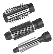 Set aus 3 Rundbürstenaufsätzen für CRR No 535 HAB